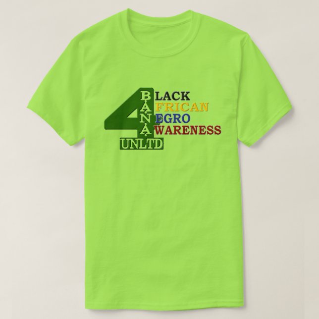 4 Banau ZM1G T-Shirt (Design Front)