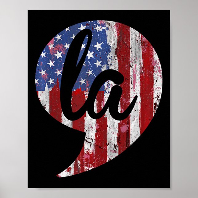 + 4 Cat Comma La Kamala Harris 2024  Poster (Front)