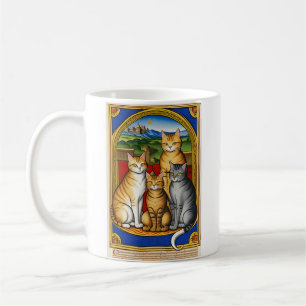 4 Cats Mug
