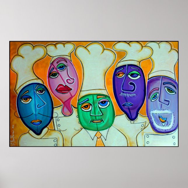 4 Chefs Poster (Front)