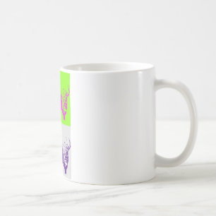 4 Colour Pop Art Buffalo Bison Coffee Mug