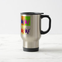 4 Colour Pop Art Buffalo Bison