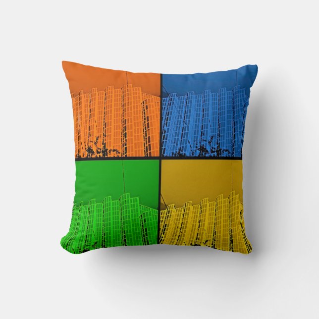 4 Colours Cushion (Front)