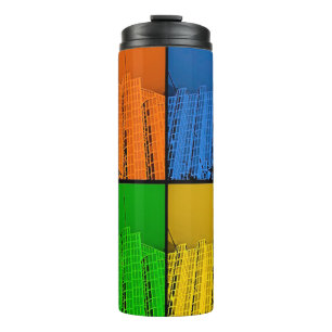 4 Colours Thermal Tumbler