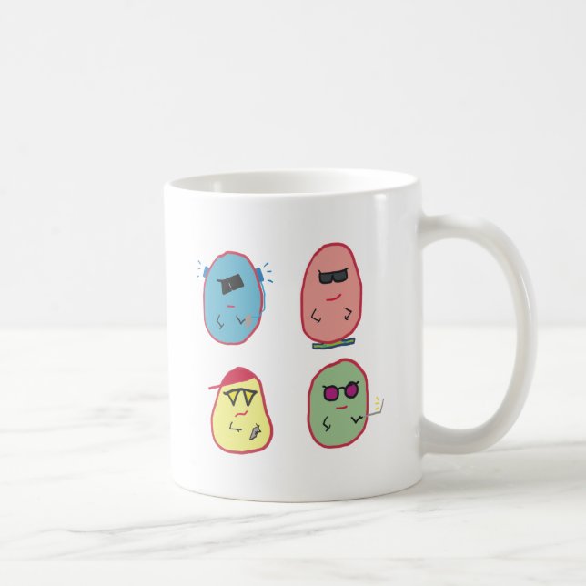 4 Cool Beans Coffee Mug (Right)