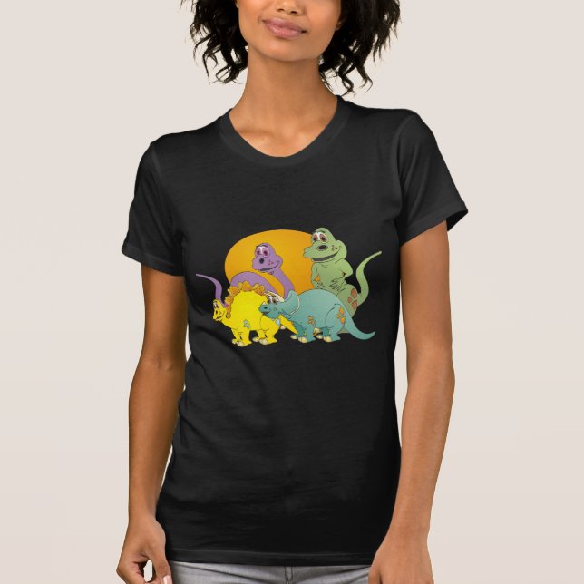 4 Dinosaur Friends T-Shirt (Front)