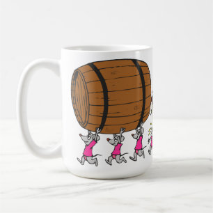 4 Drunk Mice Coffee Mug