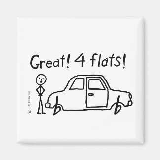 4 Flats Magnet