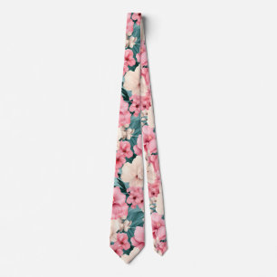 #4 Floral Pattern Tie