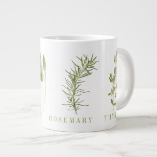 4 FRESH HERBS Big Mug