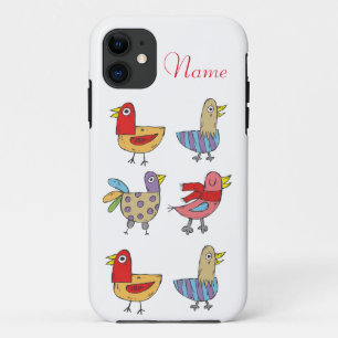4 Funny Birds Thunder_Cove Case-Mate iPhone Case