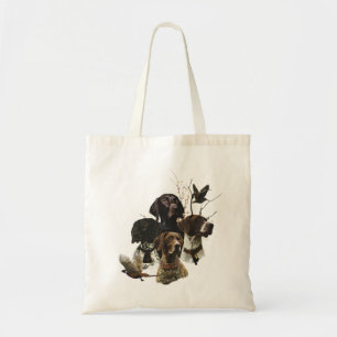 4 German Shorthaired Pointer Colours Tote Bag