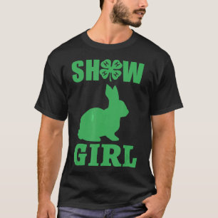 4 H Show Girl Rabbit Bunny T-Shirt