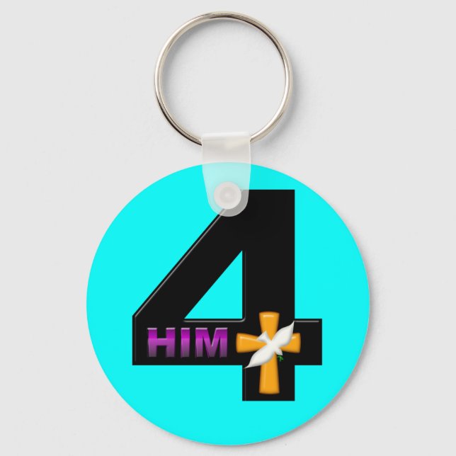 4 HIM KEY RING (Front)