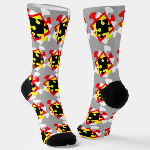 4 Jigsaw Pieces Socks