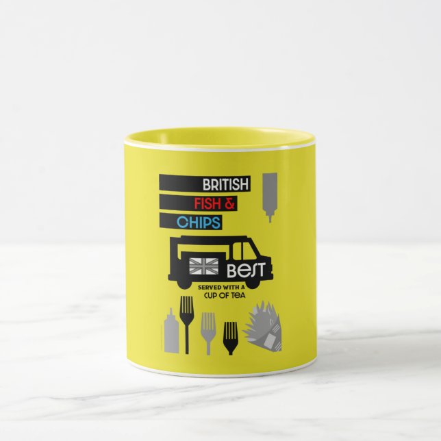 4 June — Fish and Chip Day Mug (Center)