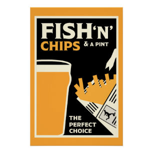 4 June — Fish and Chip Day Poster