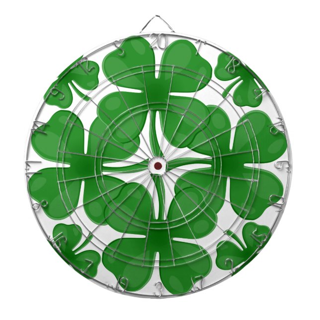 4 leaf clover dartboard (Front)