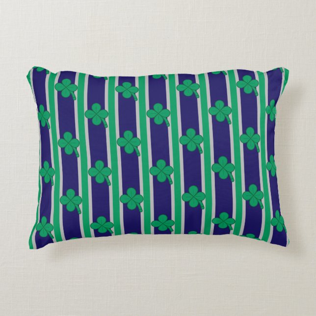 4 Leaf Clover Decorative Cushion (Front)