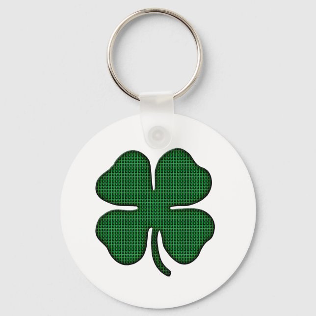 4 leaf clover key ring (Front)