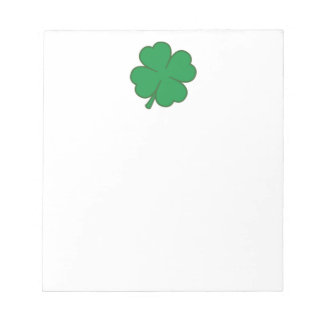 4 Leaf Clover Notepad