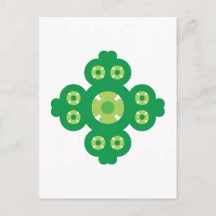 4 Leaf Clover Postcard
