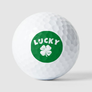 4 Leaf Lucky Clover St. Patrick's Day Golf Balls