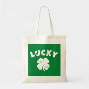 4 Leaf Lucky Clover St. Patrick's Day Tote Bag