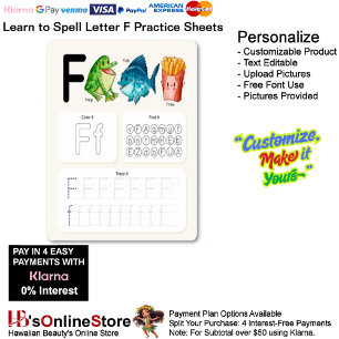 4 Learn To Spell Letter F Teacher Home Schooling
