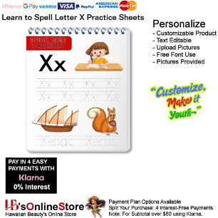 4 Learn To Spell Letter X Teacher Home Schooling
