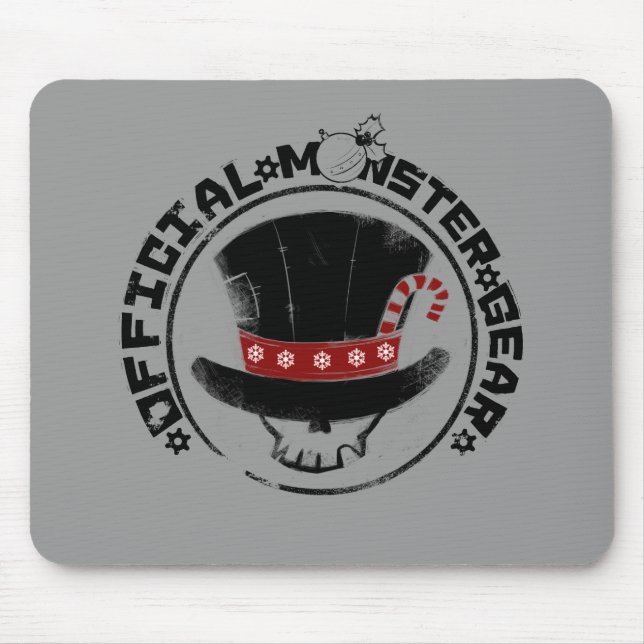 4 Little Monsters - Andy Holiday Logo Mouse Pad (Front)