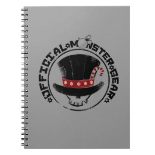 4 Little Monsters - Andy Holiday Logo Spiral Notebook