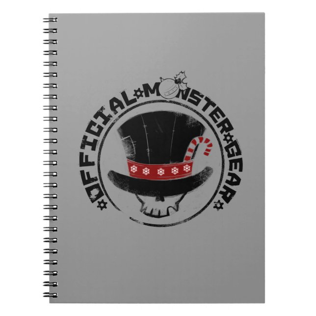 4 Little Monsters - Andy Holiday Logo Spiral Notebook (Front)