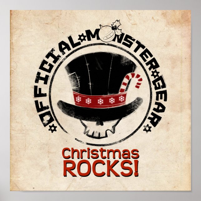 4 Little Monsters - Andy Holiday Poster (Front)