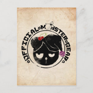 4 Little Monsters - Michael Holiday Logo Postcard