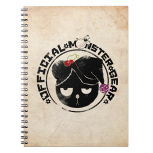 4 Little Monsters - Michael Holiday Logo Spiral Notebook