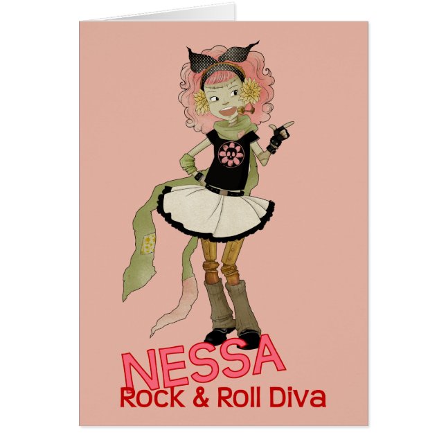 4 Little Monsters - Nessa (Front)
