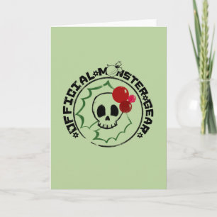 4 Little Monsters - Nessa Holiday Logo 2 Card