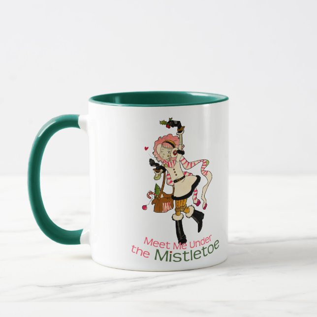 4 Little Monsters - Nessa Holiday Mug (Left)