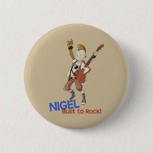 4 Little Monsters - Nigel 6 Cm Round Badge
