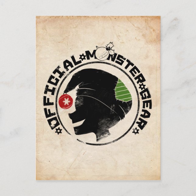 4 Little Monsters - Nigel Holiday Logo 2 (Front)