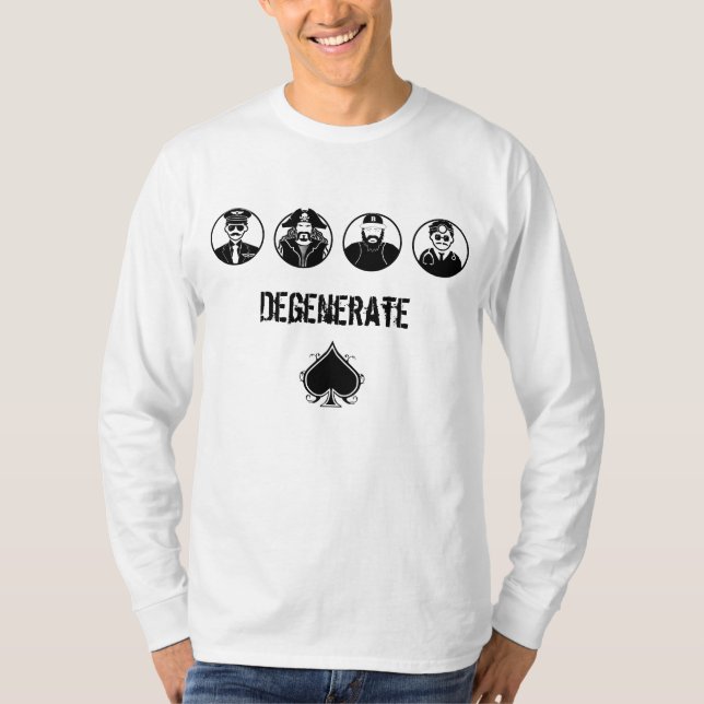 4 Lords Degenerate Long Sleeve T T-Shirt (Front)