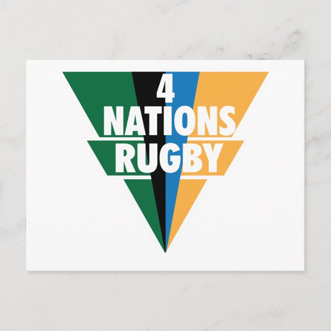 4 Naciones Rugby Postcard (Front)