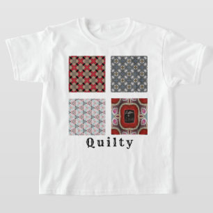 4-Panel Photo Template w/ Title MYO T-Shirt