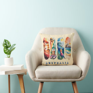 4-Panel Scenic Australia Cushion