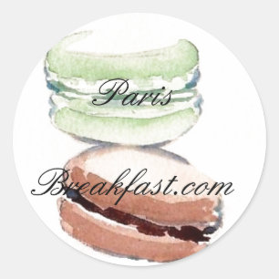4 Paris Macarons sticker
