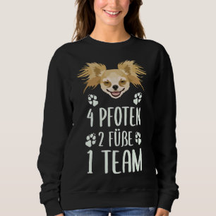 4 Paws 2 Feet 1 Team Chihuahua Sweatshirt
