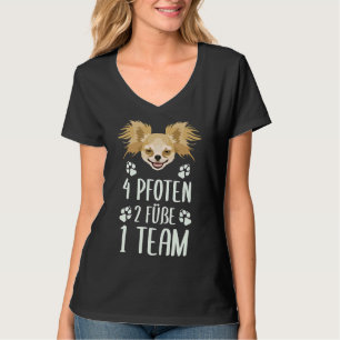 4 Paws 2 Feet 1 Team Chihuahua T-Shirt