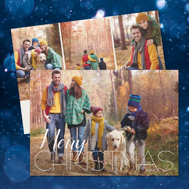 4 Photo Christmas Holiday Card (Creator Uploaded)
