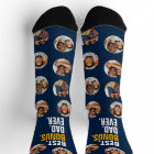 4 Photo Collage Best Bonus Dad Ever